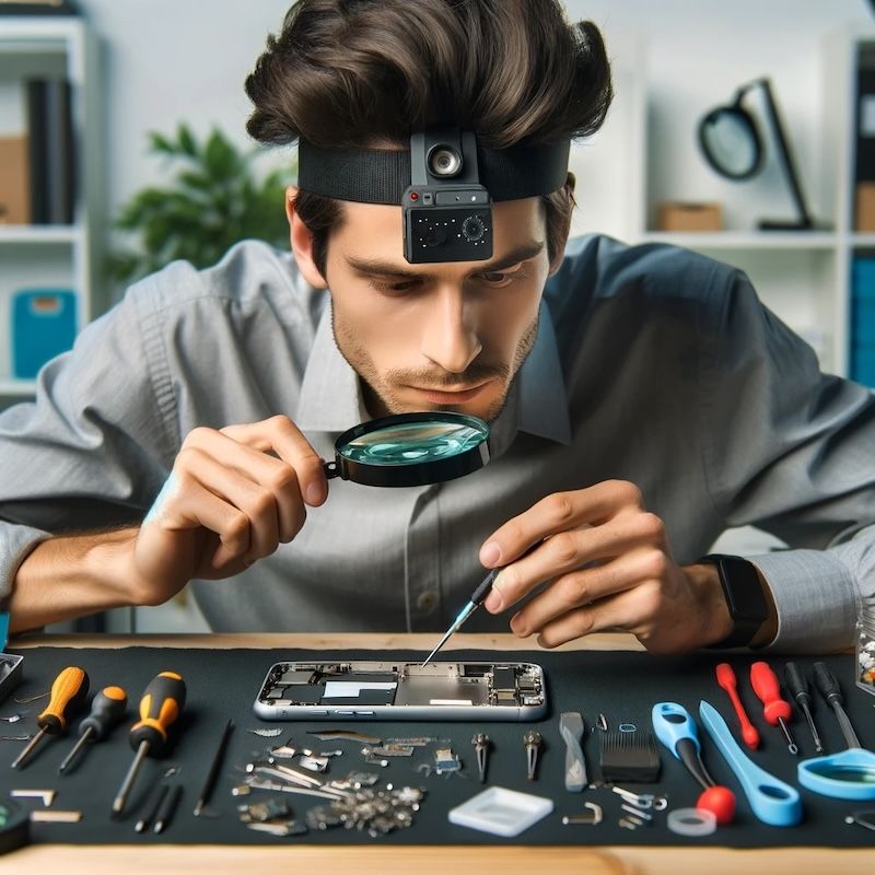 side hustles for men: repairing items